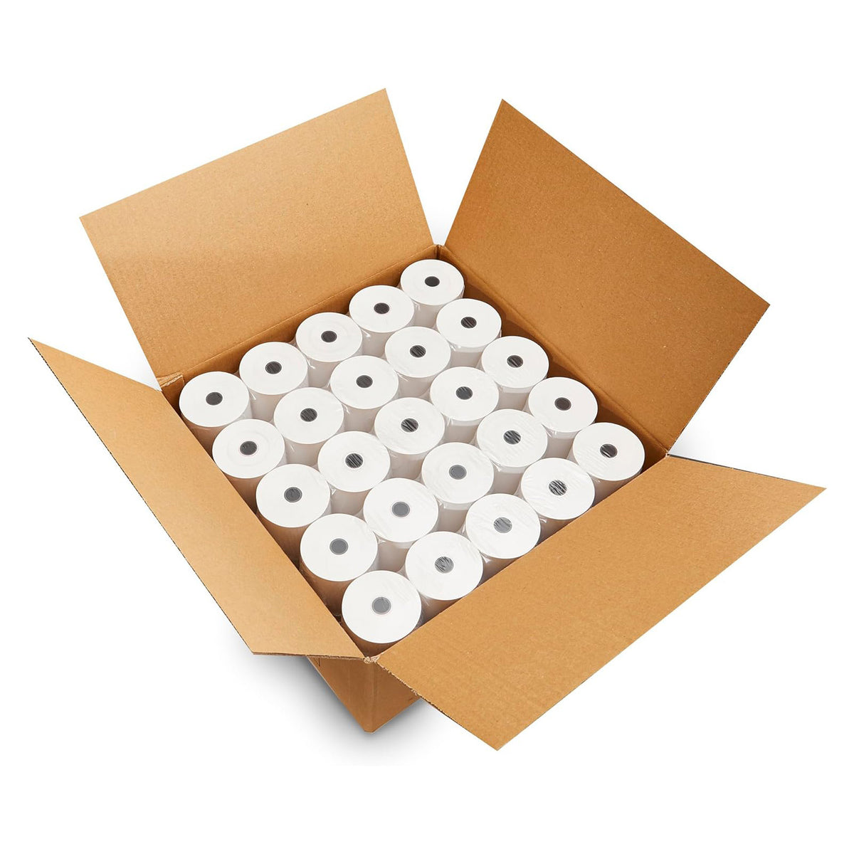 2 1/4" x 60' Thermal Receipt Paper, 100 Rolls per Case