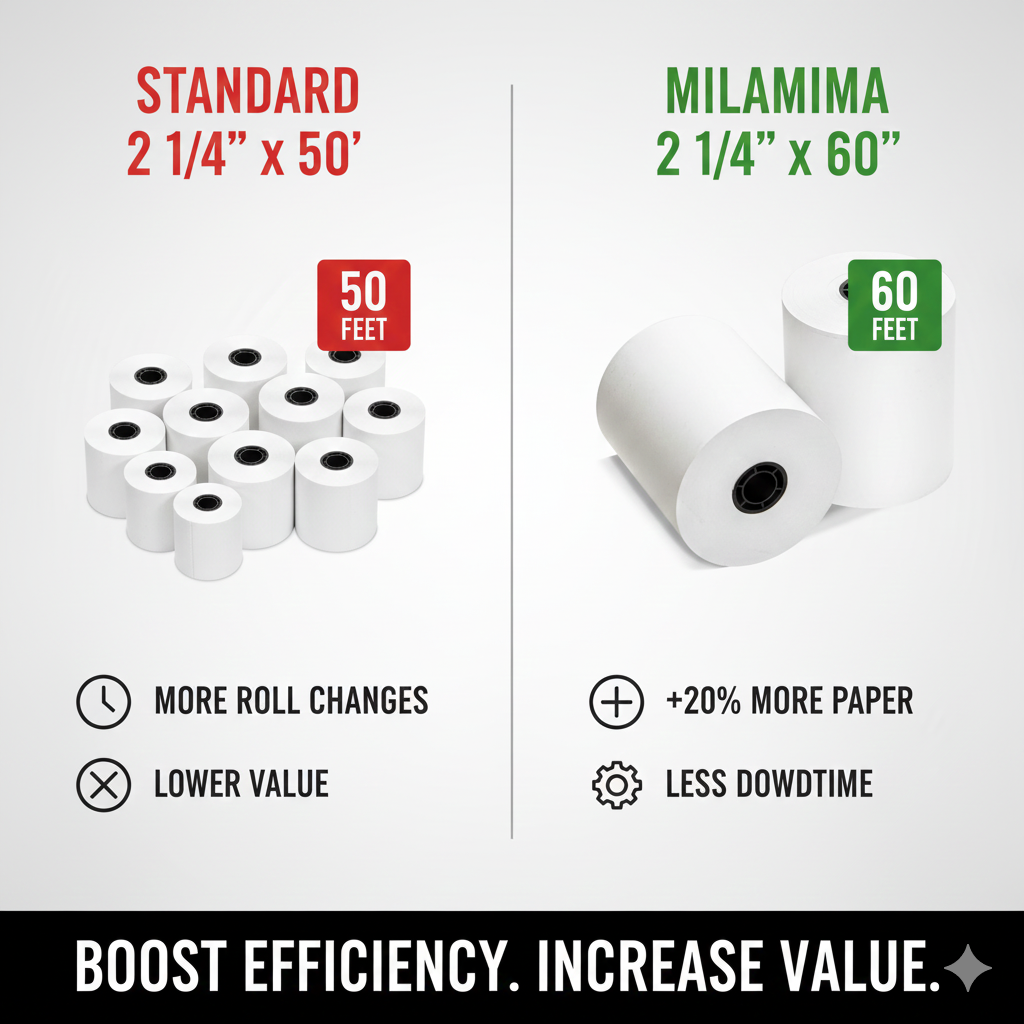 MILAMIMA 2 1/4" x 60'