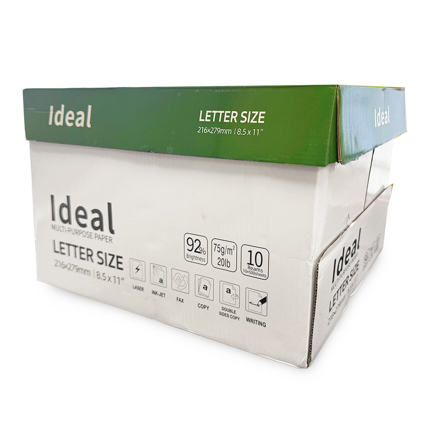 MilaMima 5000 Sheets Copy Paper 8.5"x11" 20lb 92 Bright – Multipurpose Printer Paper