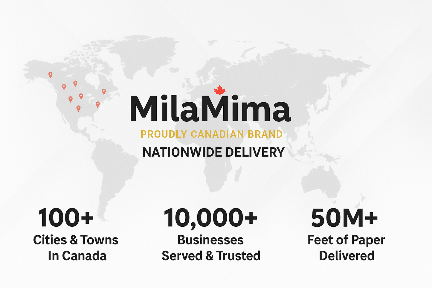 MilaMima 50 Rolls 3 1/8" x 180' Thermal Paper | POS Cash Registers