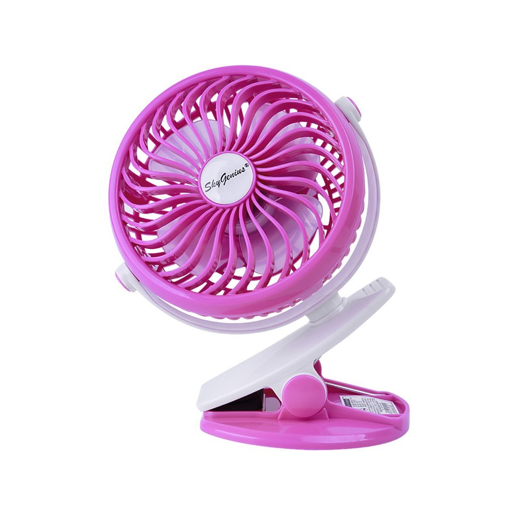 Battery operated clip-on fan - SkyGenius Online