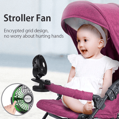 F150 clip-on fan with 4400mAh battery (max 40hours) - SkyGenius Online