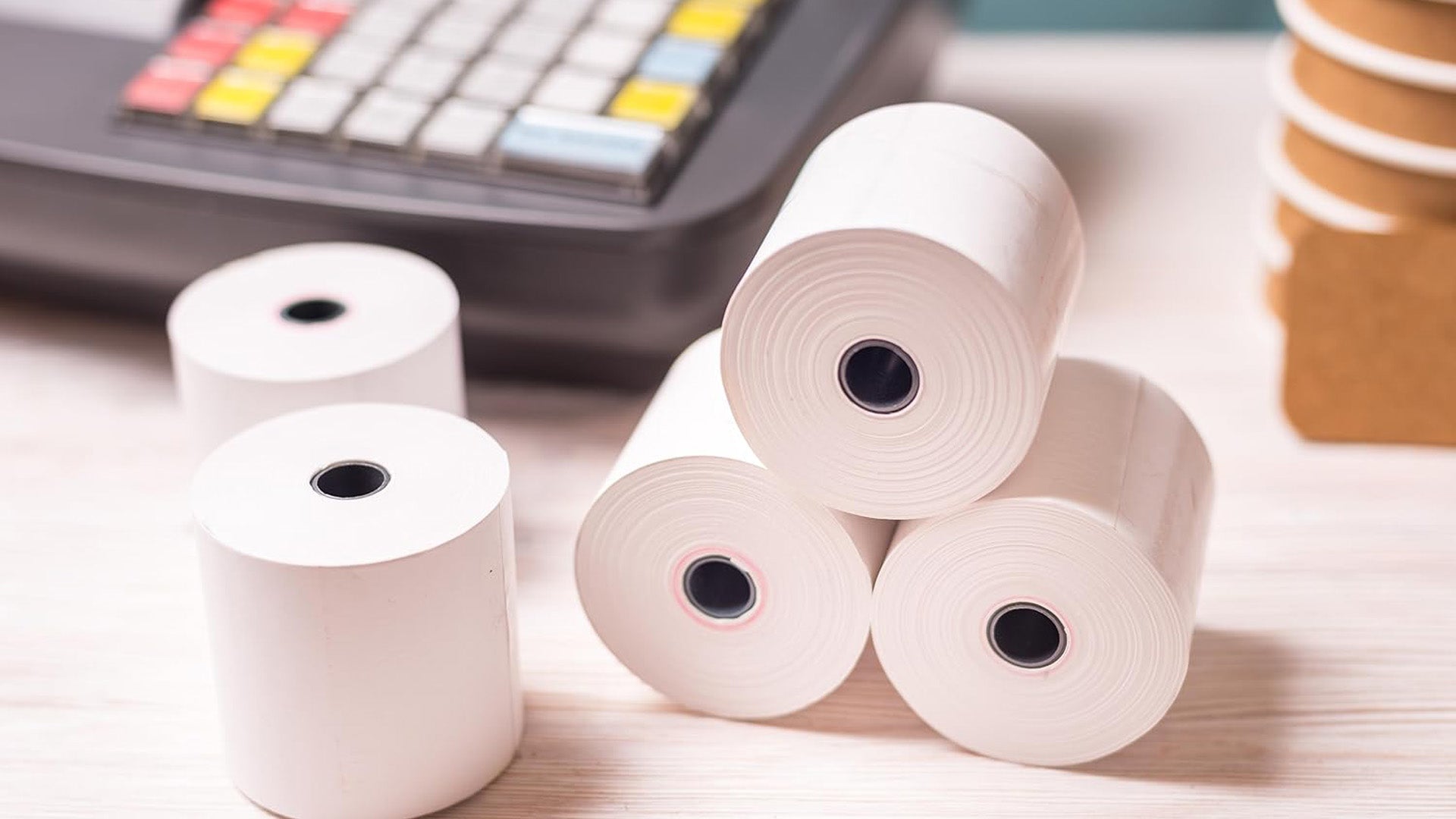 Load video: Credit Card Paper Rolls