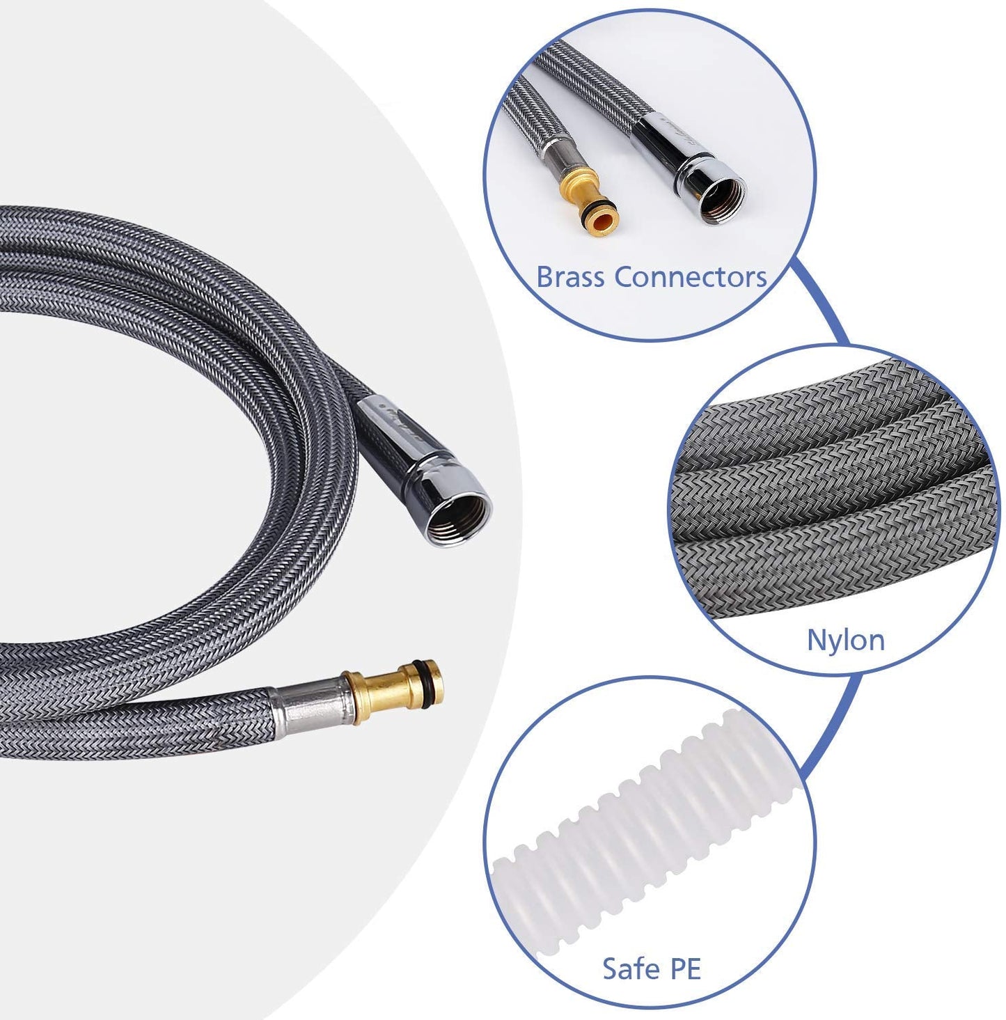 Replacement hose kit for Moen kitchen faucets ( pullout 159560 ) - SkyGenius Online